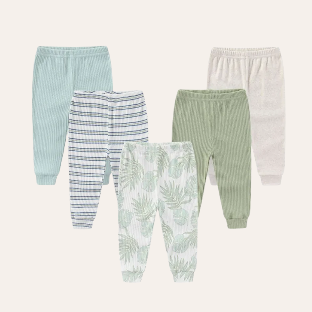 Conjunto 5 Calças para Bebê