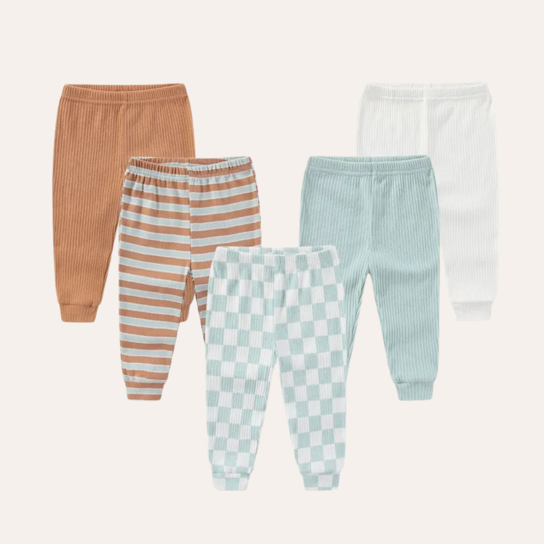 Conjunto 5 Calças para Bebê