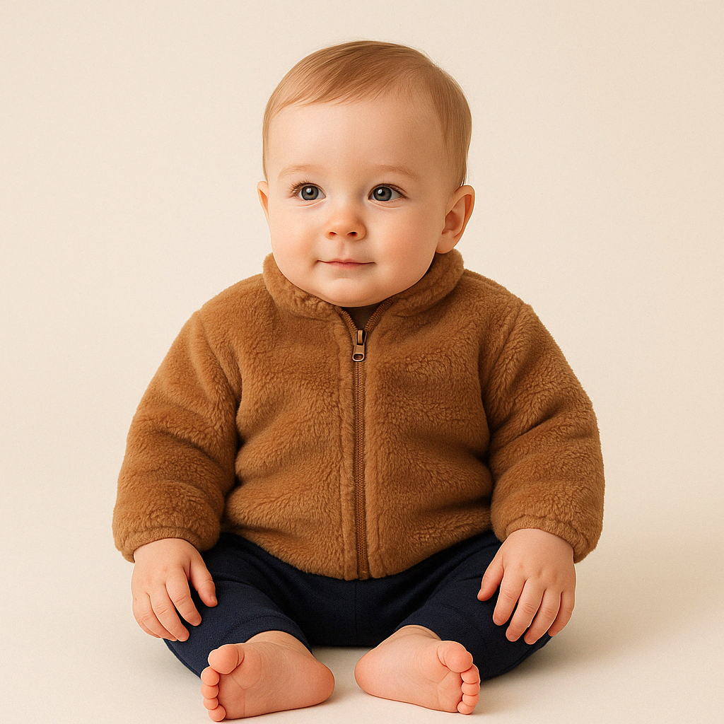 Casaco Infantil de Pelúcia