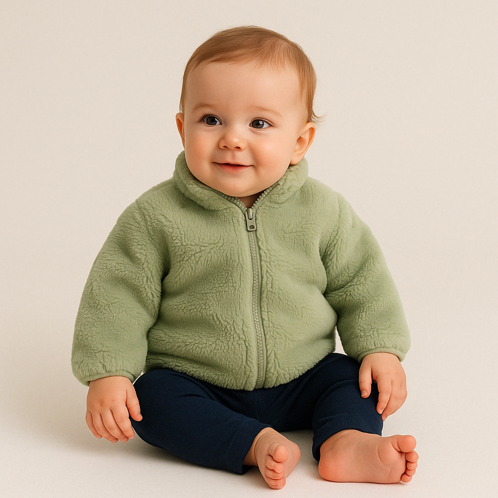 Casaco Infantil de Pelúcia