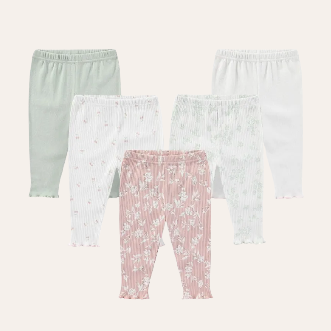 Conjunto 5 Calças para Bebê