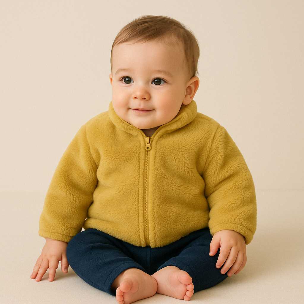 Casaco Infantil de Pelúcia