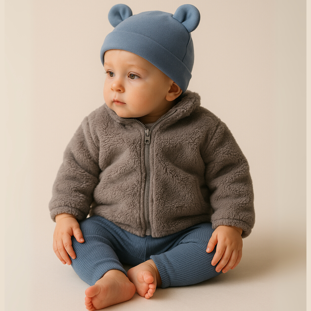 Casaco Infantil de Pelúcia + BRINDE